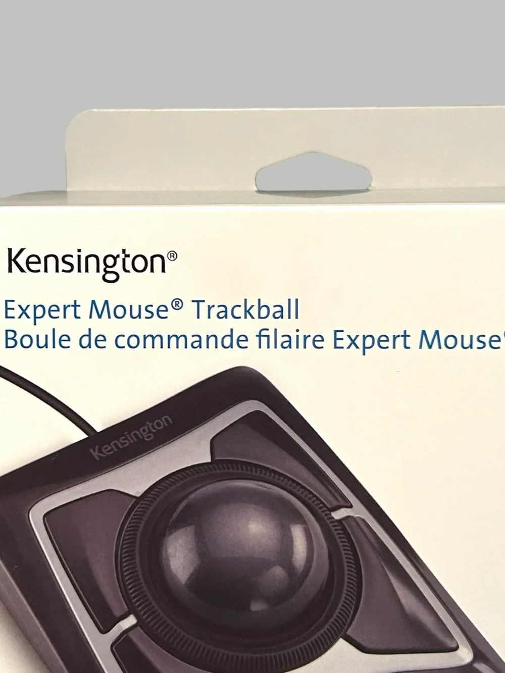 Kensington Expert Mouse Trackball - Black & Silver NEW
